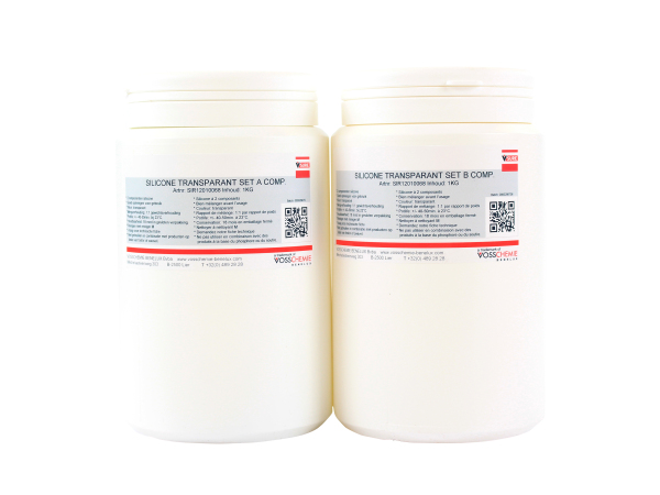 SILICONE TRANSPARANT ZA 13 A+B 2 KG