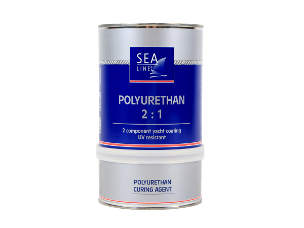 SL POLYURETHAAN LAK Ral 9005 A+B  750 ml